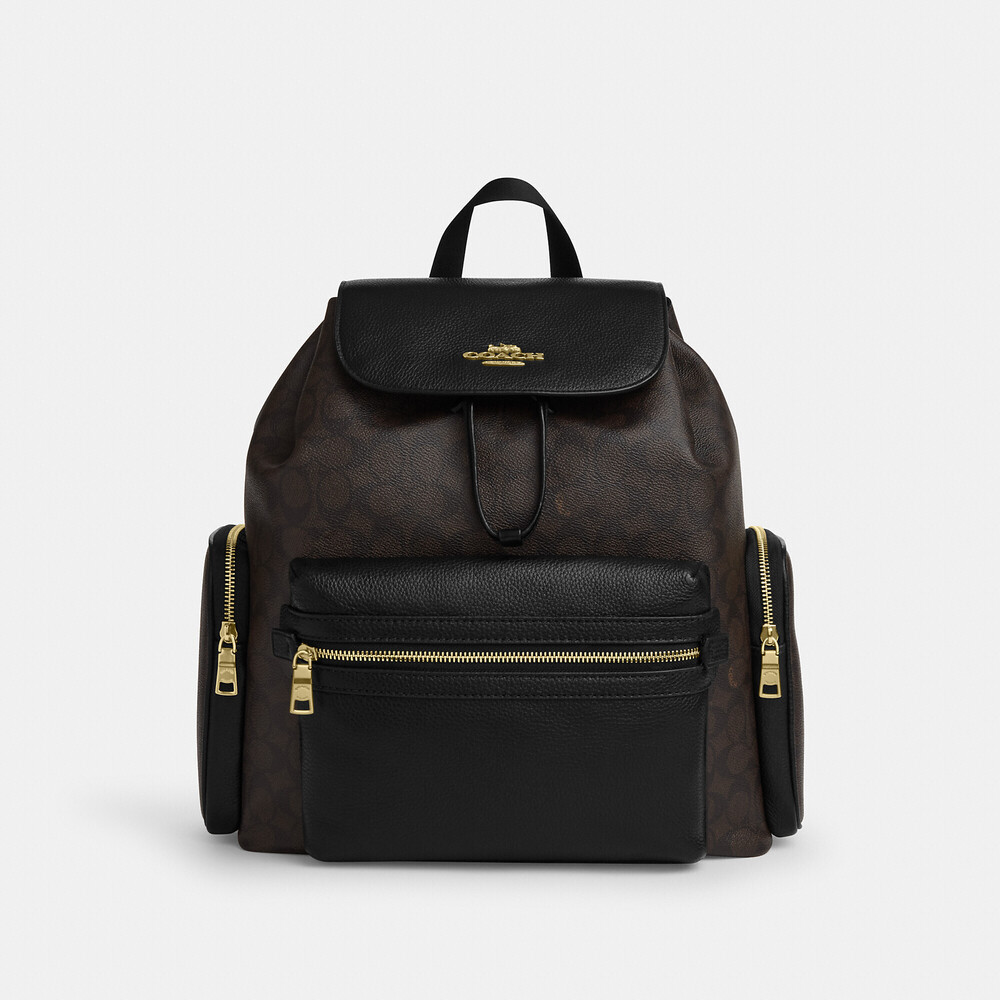 New with tags Coach Baby Backpack In Signature Canvas in original packaging. - Picture 2 of 2